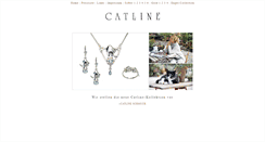 Desktop Screenshot of catline-schmuck.de